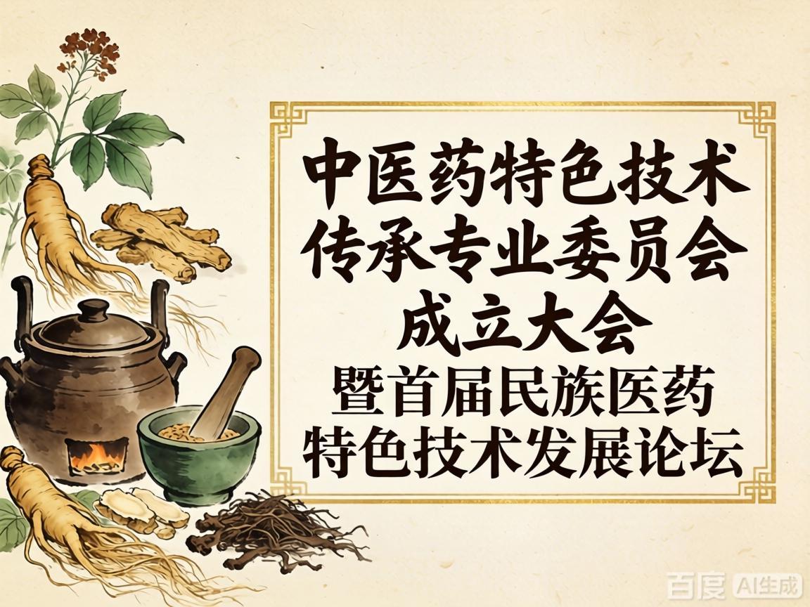中医药特色技术传承专业委员会成立大会暨首届民族医药特色技术发展论坛